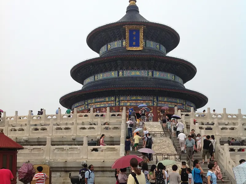 Temple Of Heaven Tourist