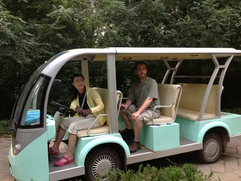 明孝陵遊園車