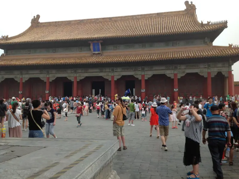 Seann at Forbidden City