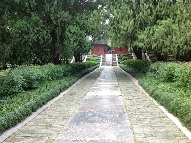 明孝陵步道